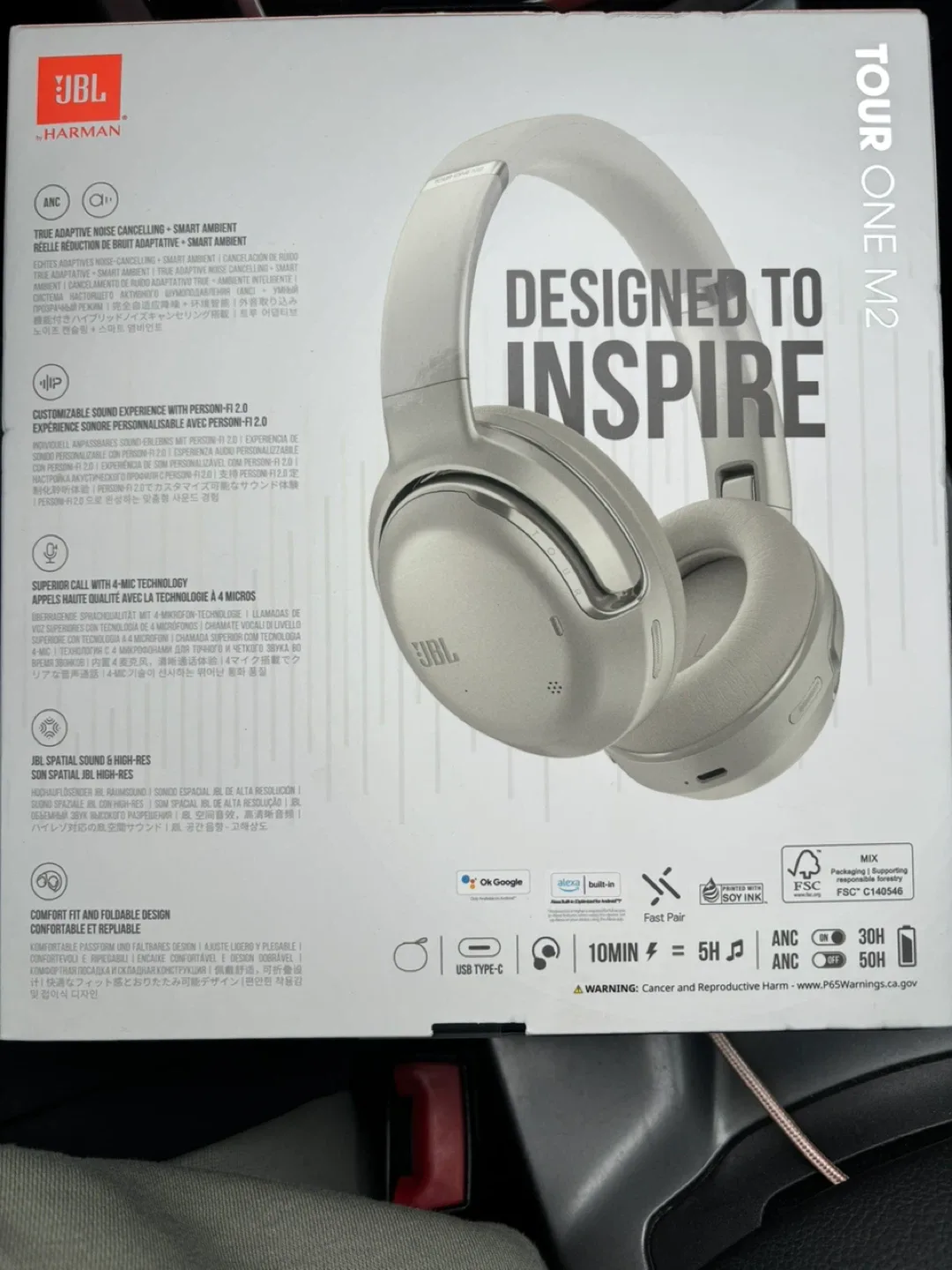 JBL Tour One M2 Wireless Headphones - New in Box! image indicator(2)