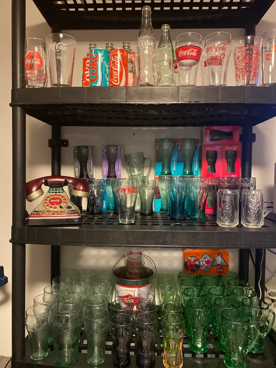 Coca-Cola Collectibles and Glasses image indicator(2)