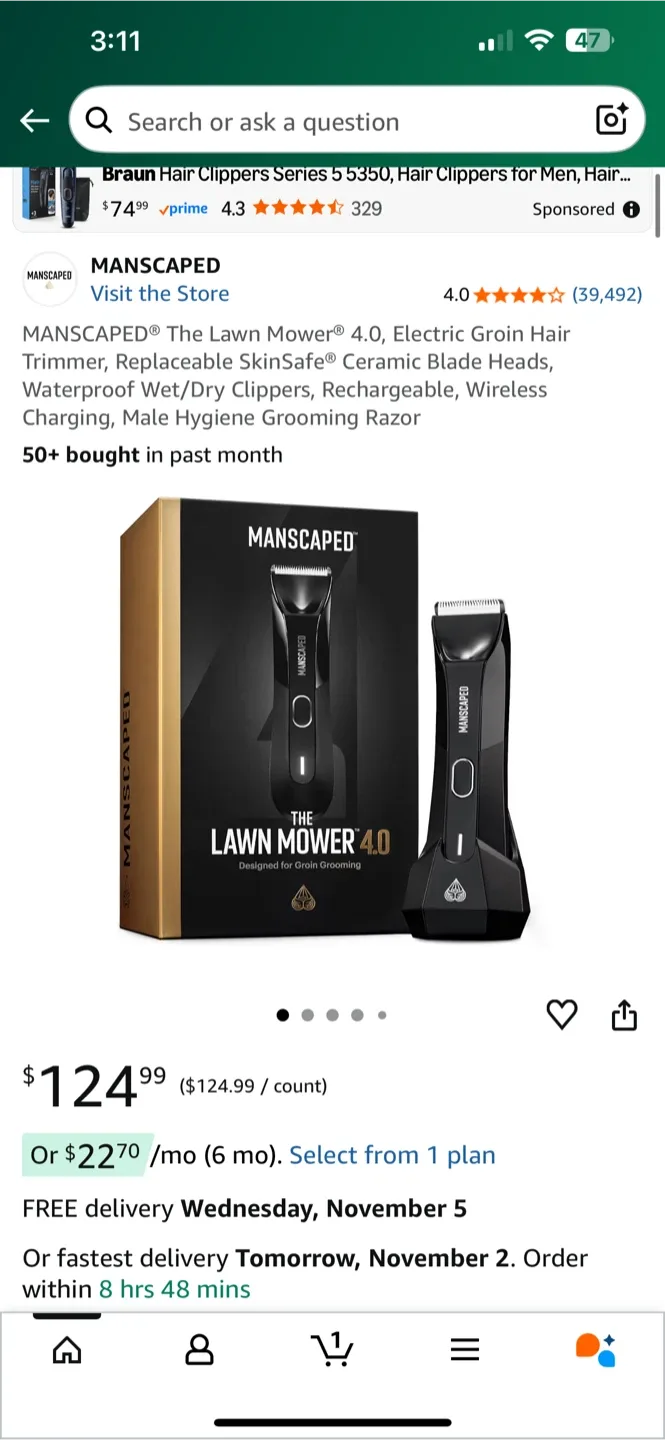 New MANSCAPED® The Lawn Mower™ 4.0 thumbnail