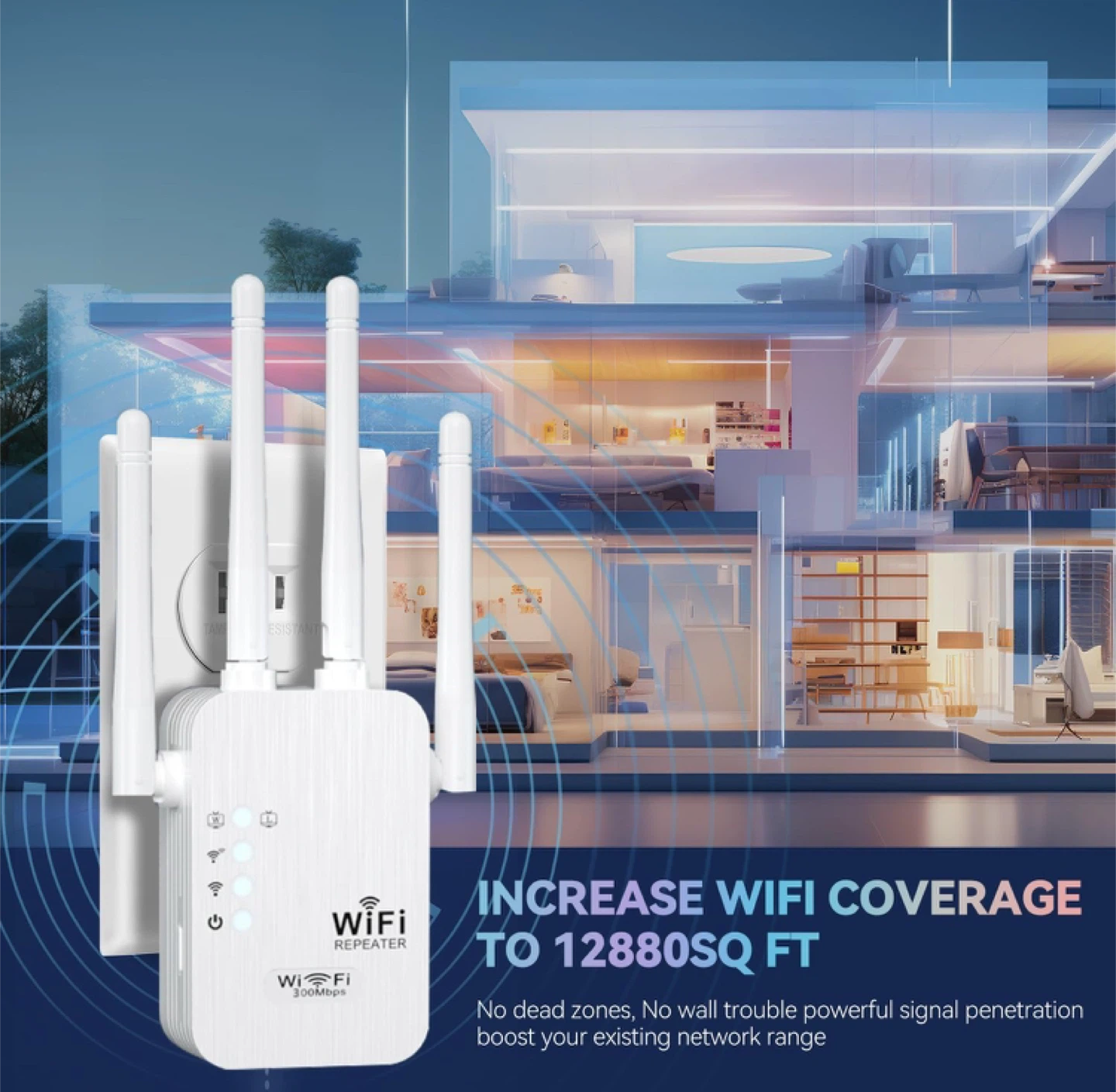 WiFi Repeater - 300Mbps - photo 2