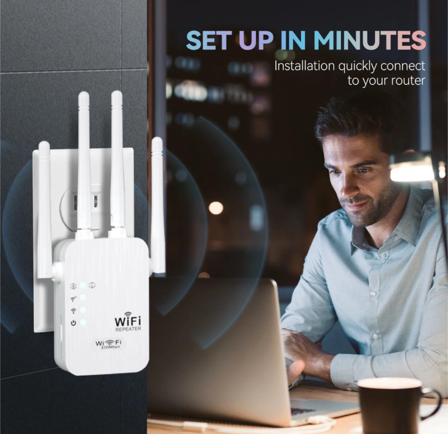 WiFi Repeater - 300Mbps - photo 4