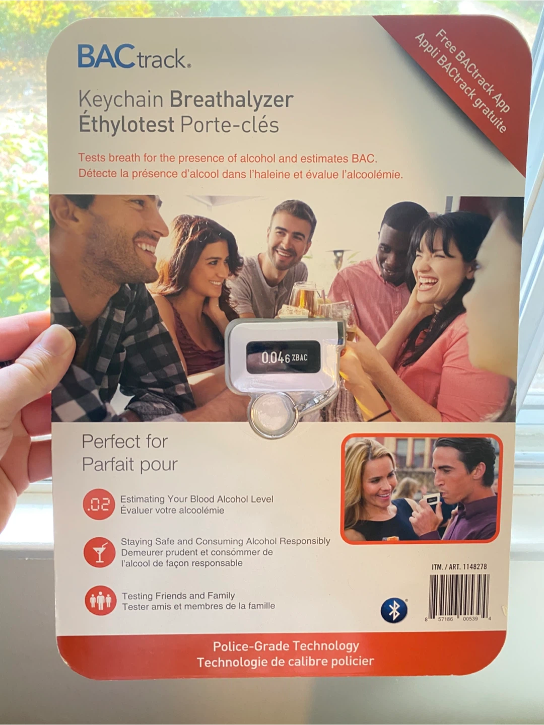 BACtrack Keychain Breathalyzer - New in Box!