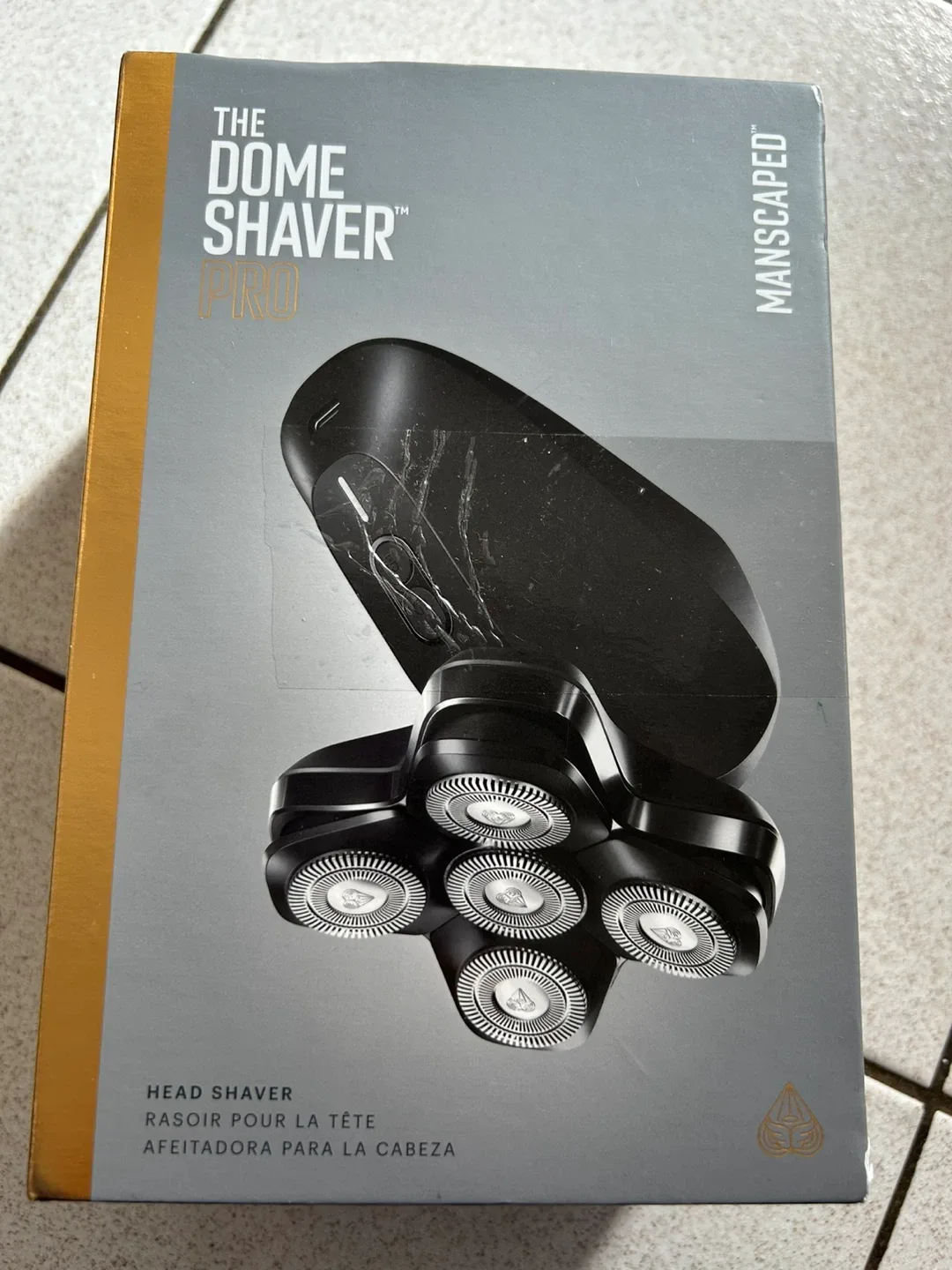 NEW! MANSCAPED® The Dome Shaver™ PRO Head Shaver image indicator(2)