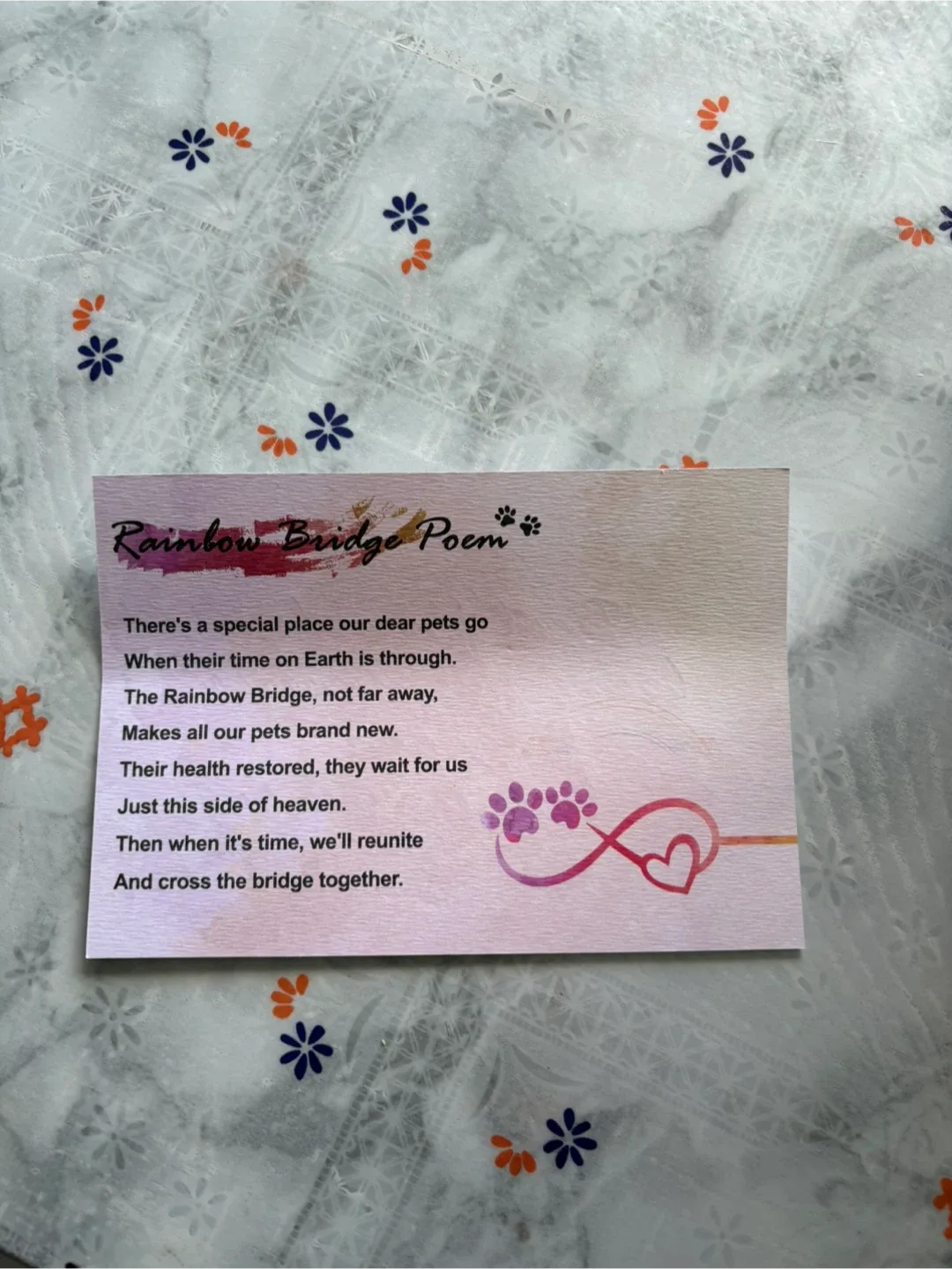 Memorial Dog Wind Chime – Paw Print Design image indicator(8)