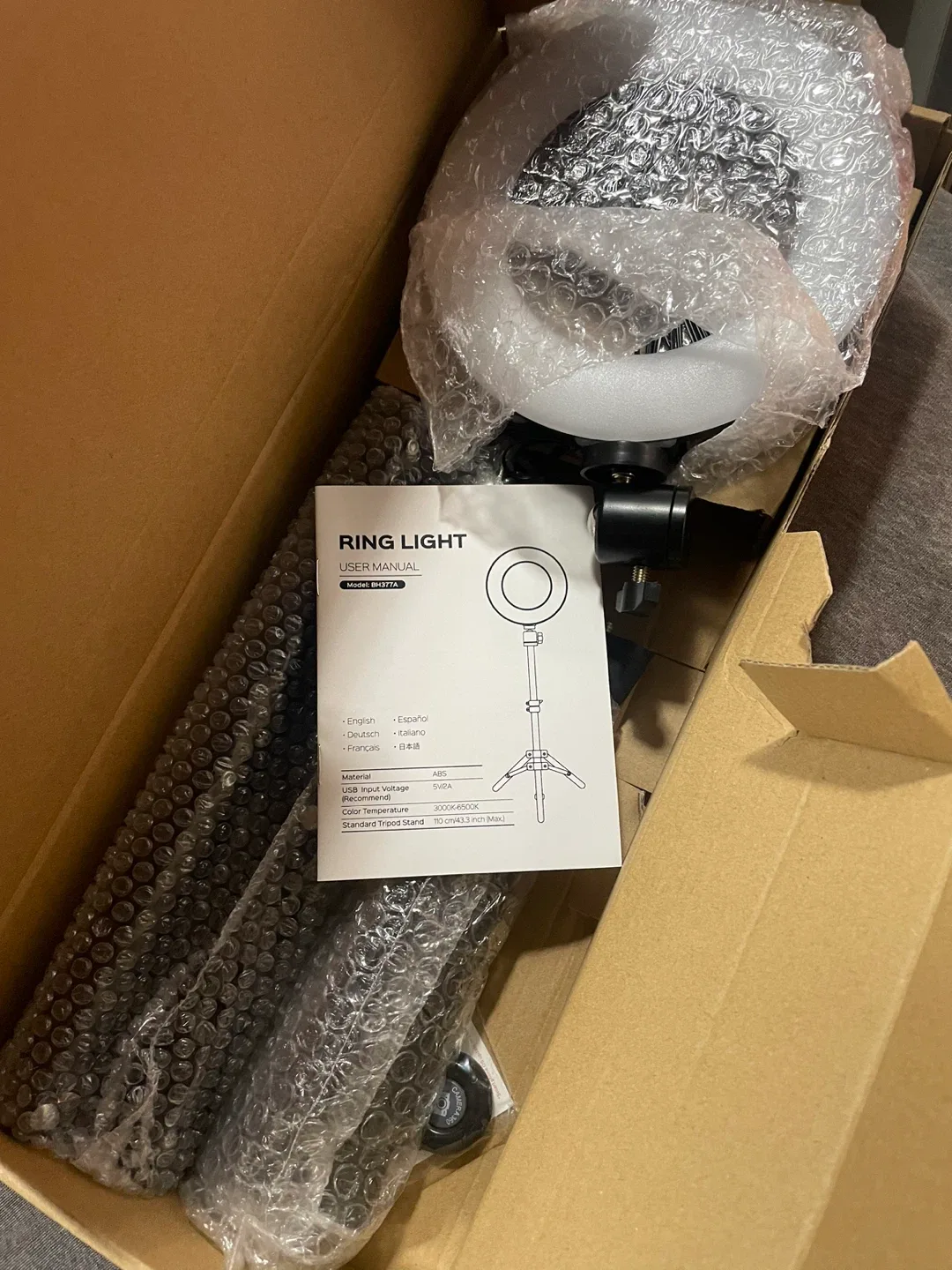 Ring Light BH377A - New in Box thumbnail