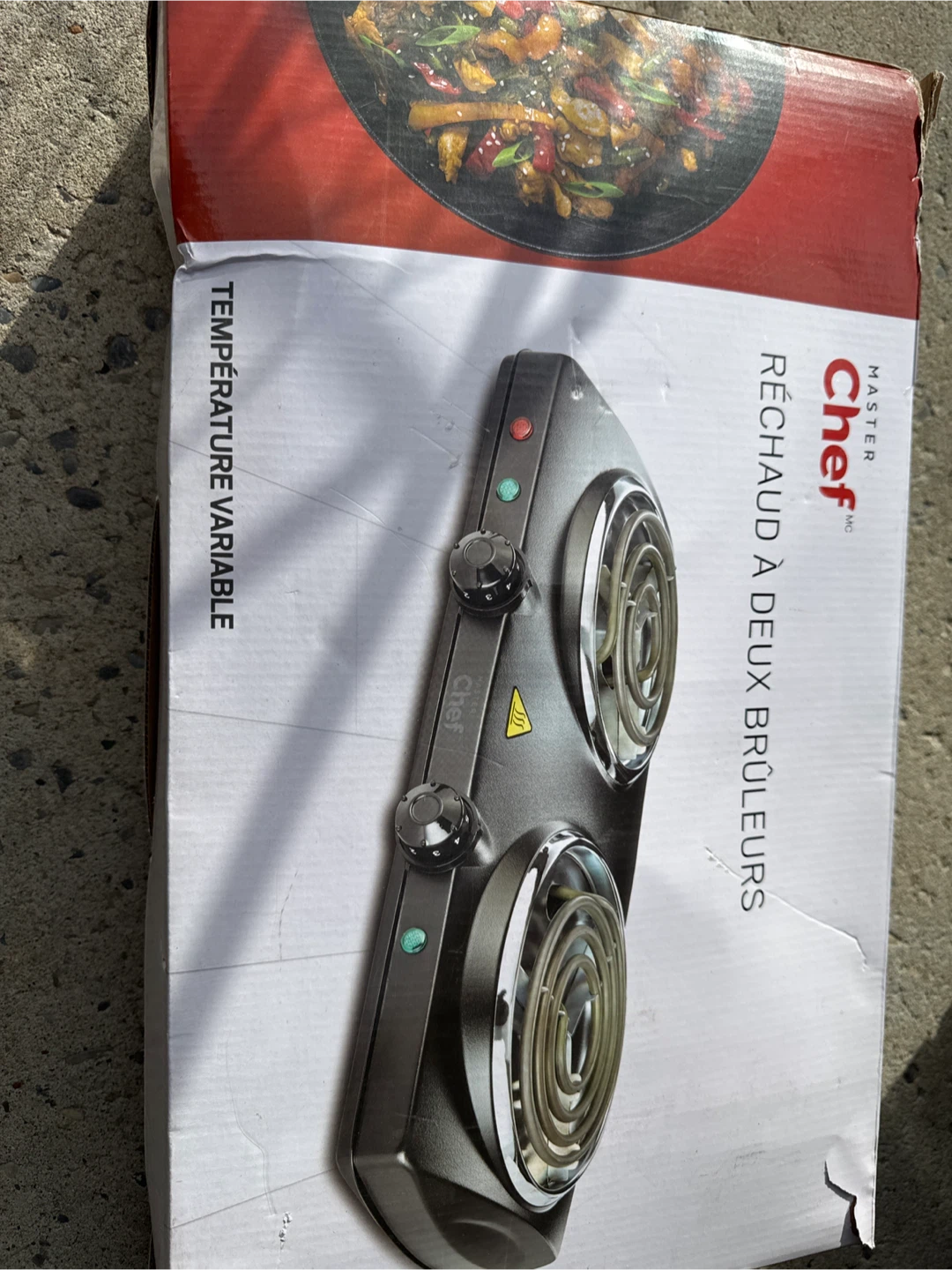 Master Chef Double Burner - Like New!