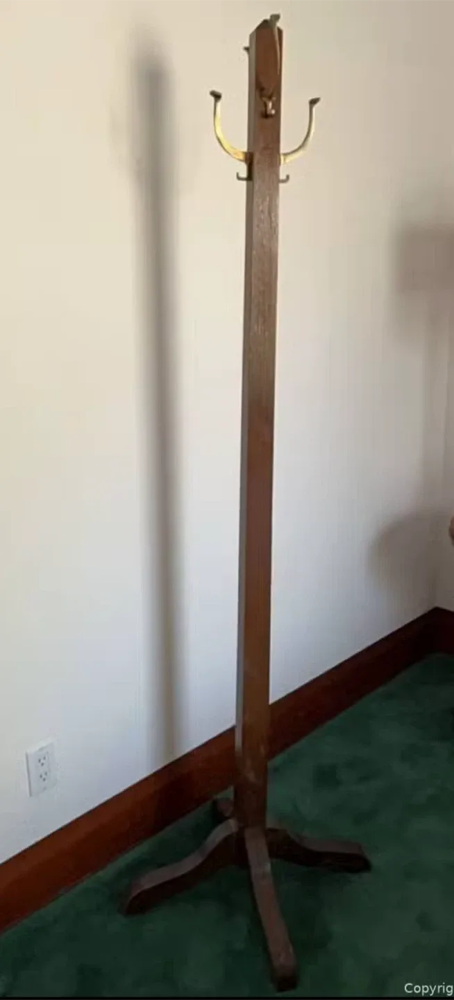 Wooden Coat Rack Stand image indicator(2)