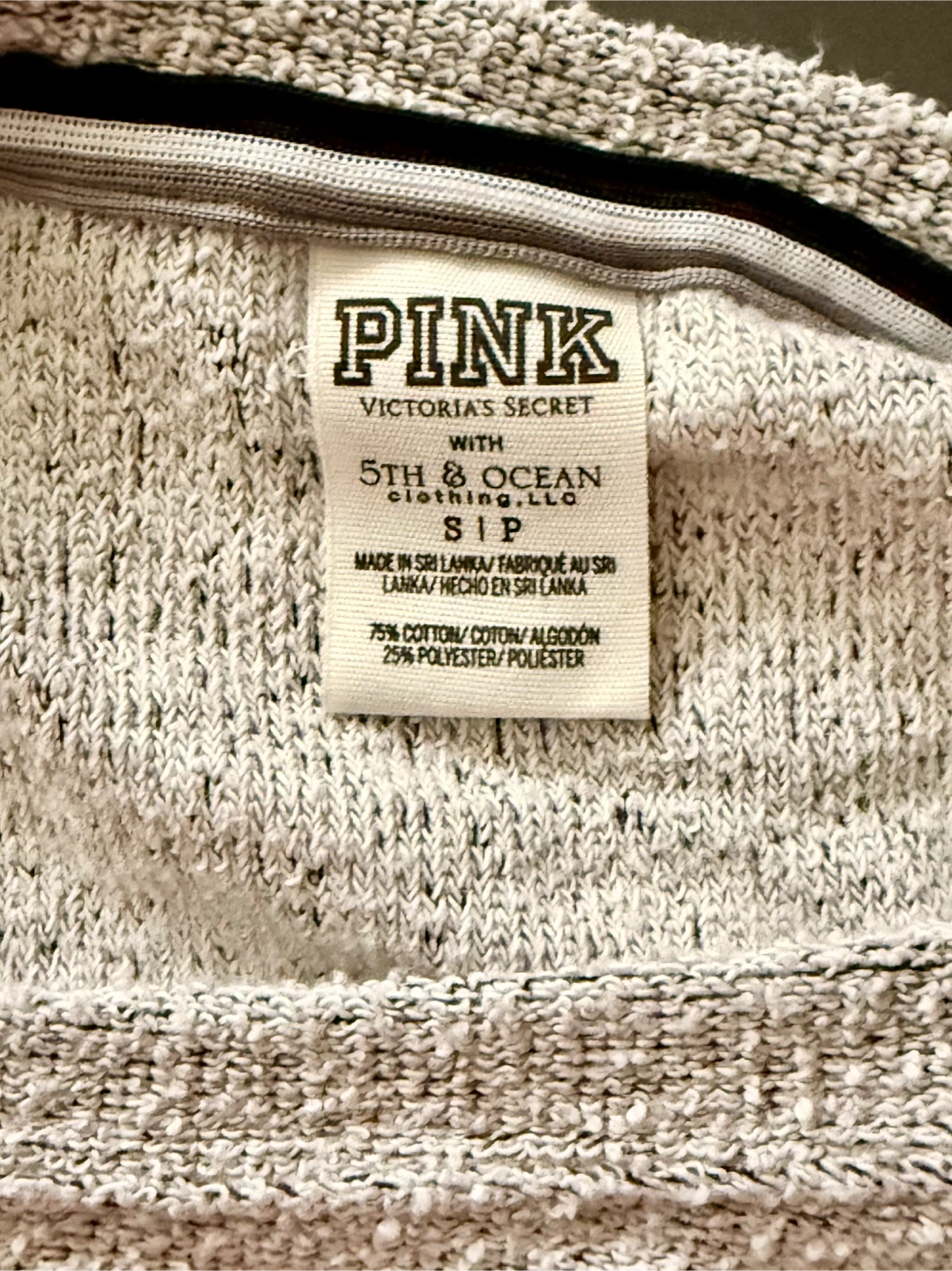 PINK Victoria's Secret White Sox Sweater - Size S - photo 3