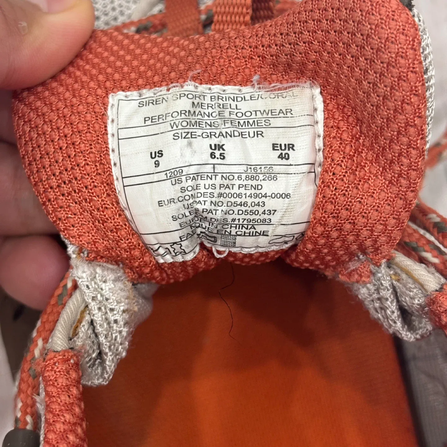 Merrell Womens Siren Sport Hiking Size 9 Brown Waterproof image indicator(8)