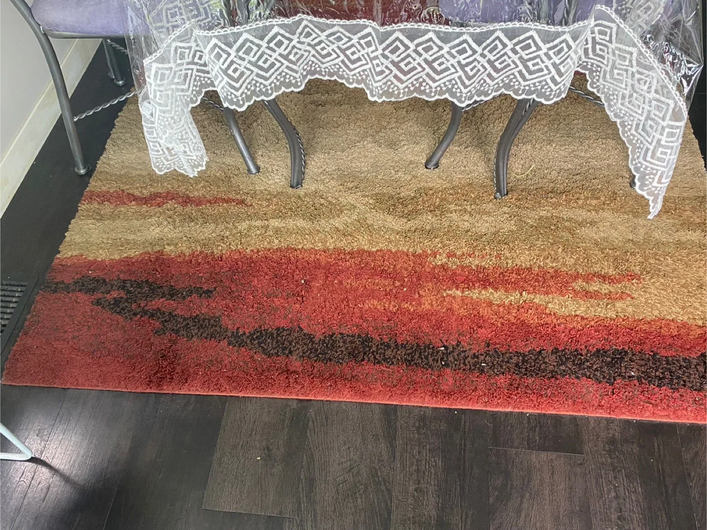 Area Rug - Brown and Red image indicator(2)