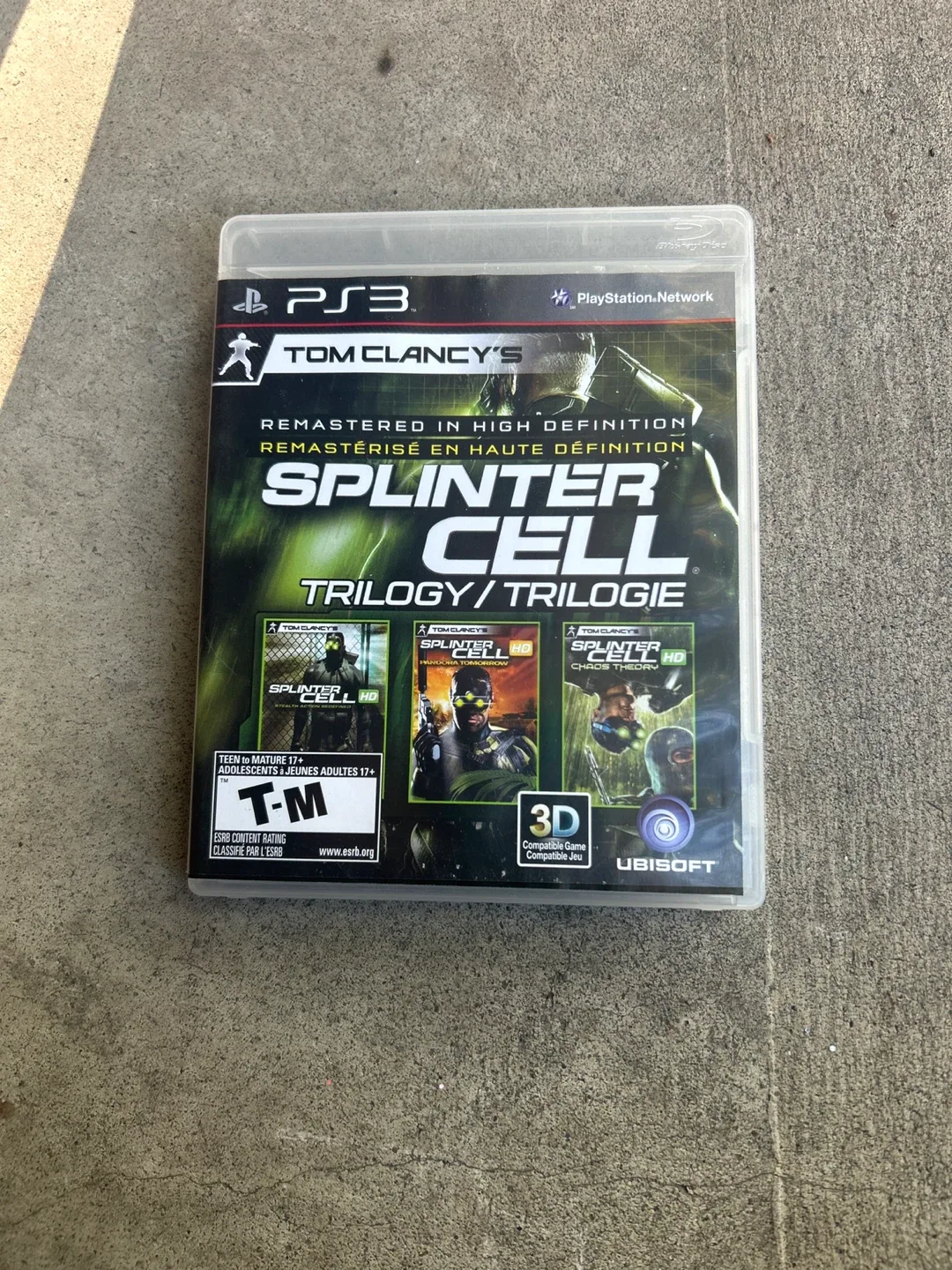 Tom Clancy's Splinter Cell Trilogy PS3 thumbnail