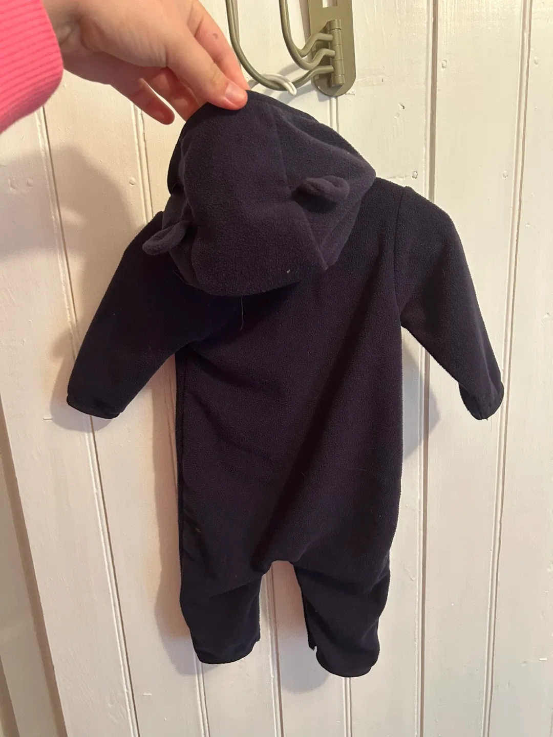 Baby Gap Fleece Onesie 3-6 Months image indicator(4)