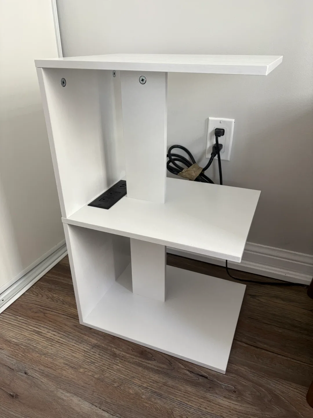 White End Table with USB Ports thumbnail