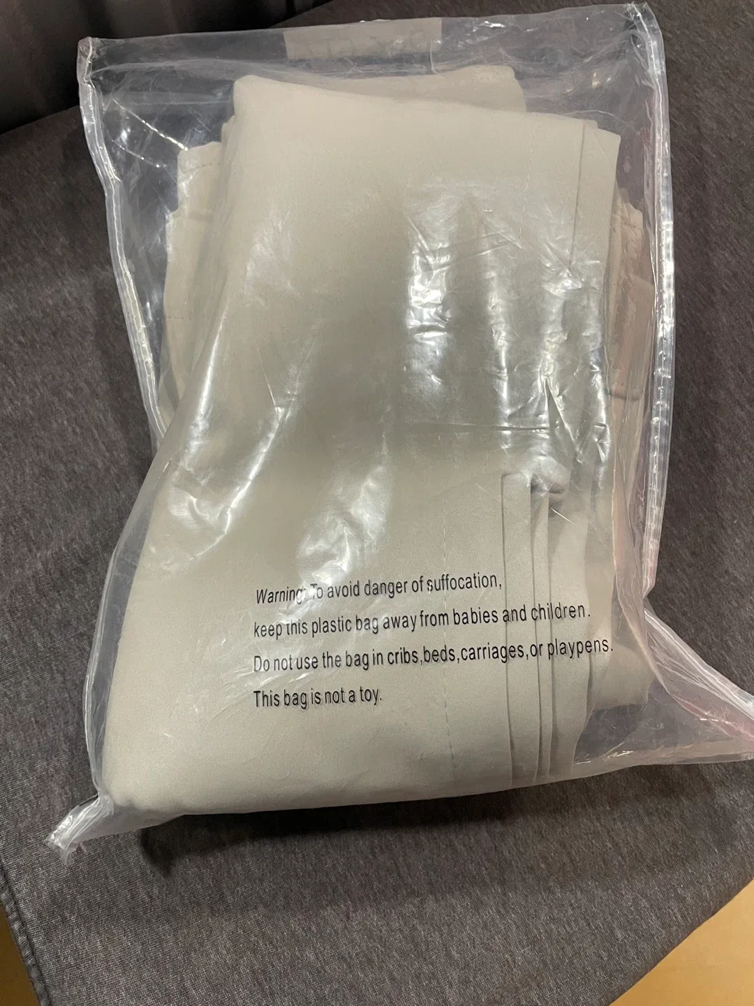 New Beige Blackout Curtains 52”x46” image indicator(3)