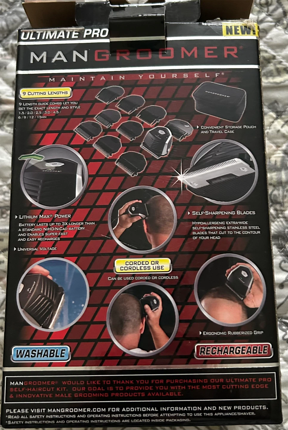 NEW! MANSCAPED® Ultimate Pro Self-Haircut Kit - photo 3