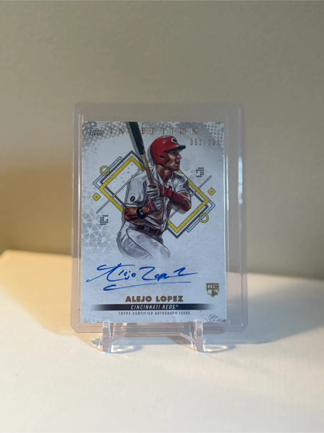 Alejo Lopez Autograph Rookie Card