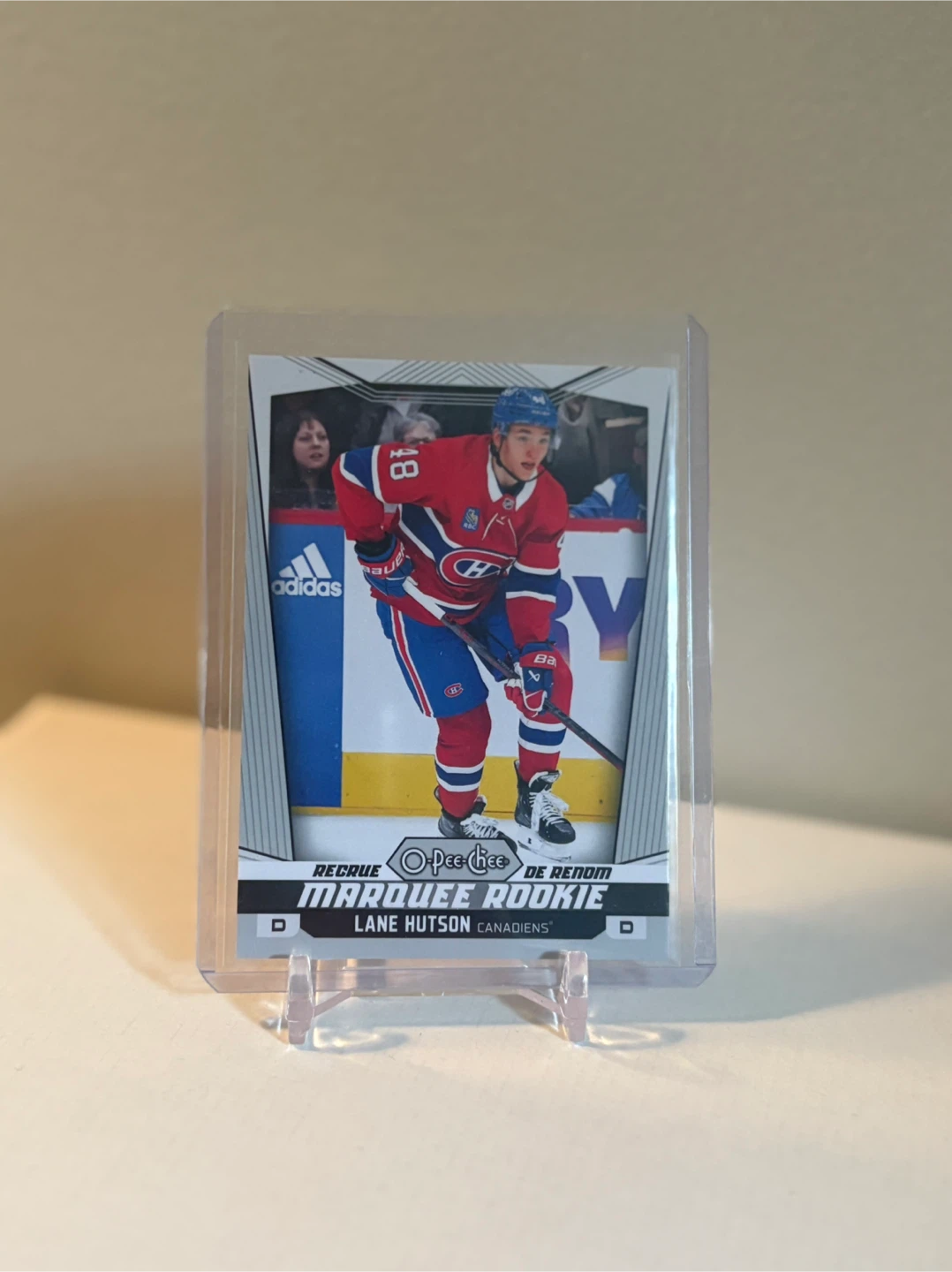 Lane Hutson Marquee Rookie Hockey Card