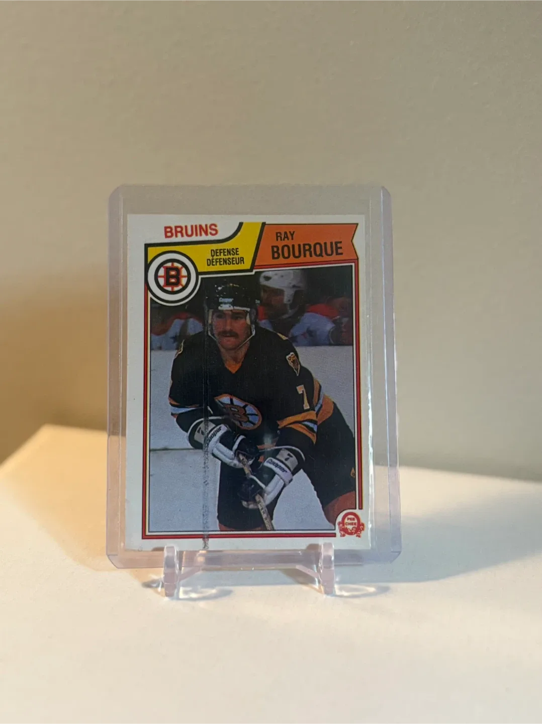 Ray Bourque Bruins Hockey Card thumbnail
