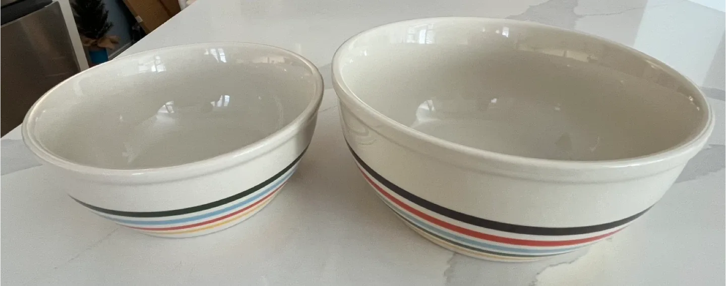 Hudson's Bay Company Multistripe Mixing Bowl Set image indicator(4)