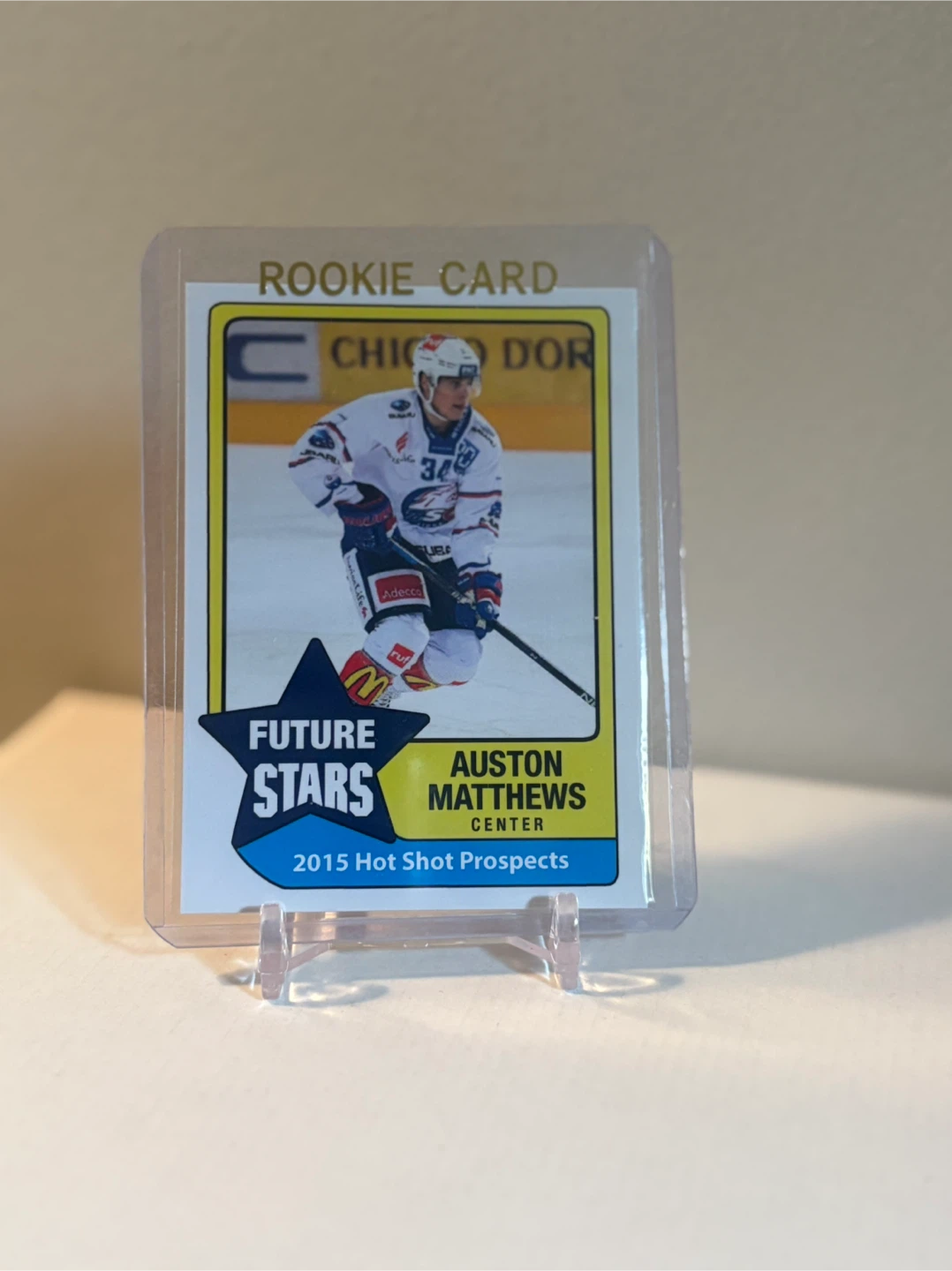 Auston Matthews Rookie Card - 2015 Hot Shot Prospects