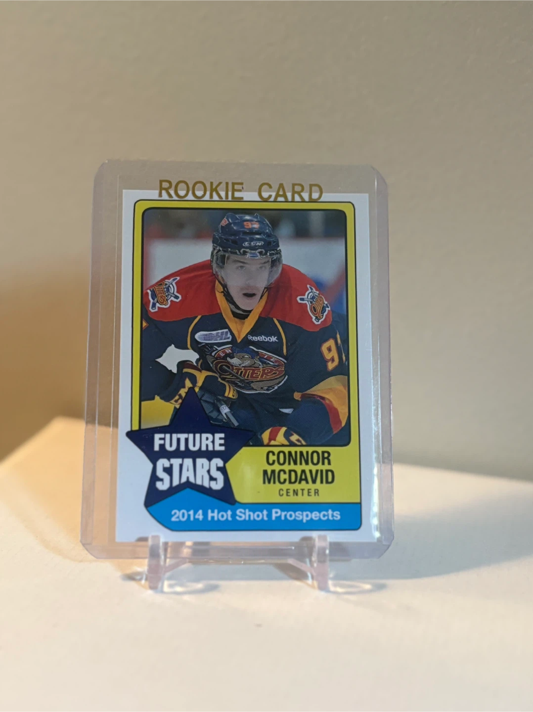 Connor McDavid Rookie Card - 2014 Hot Shots