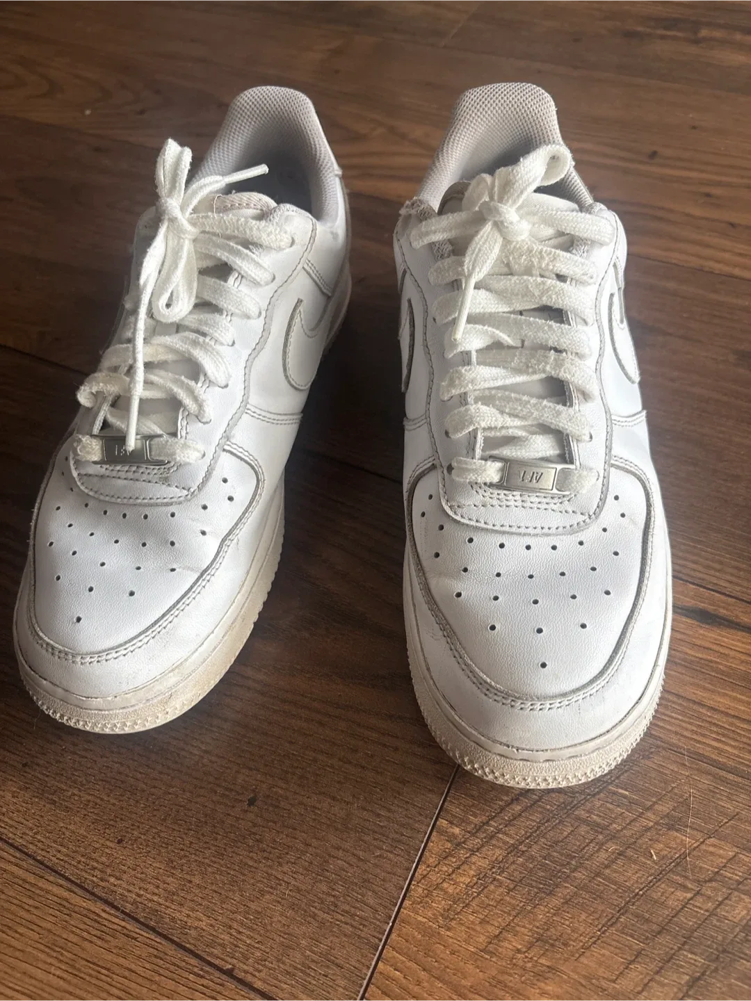 Nike Air Force 1 White Sneakers image indicator(2)