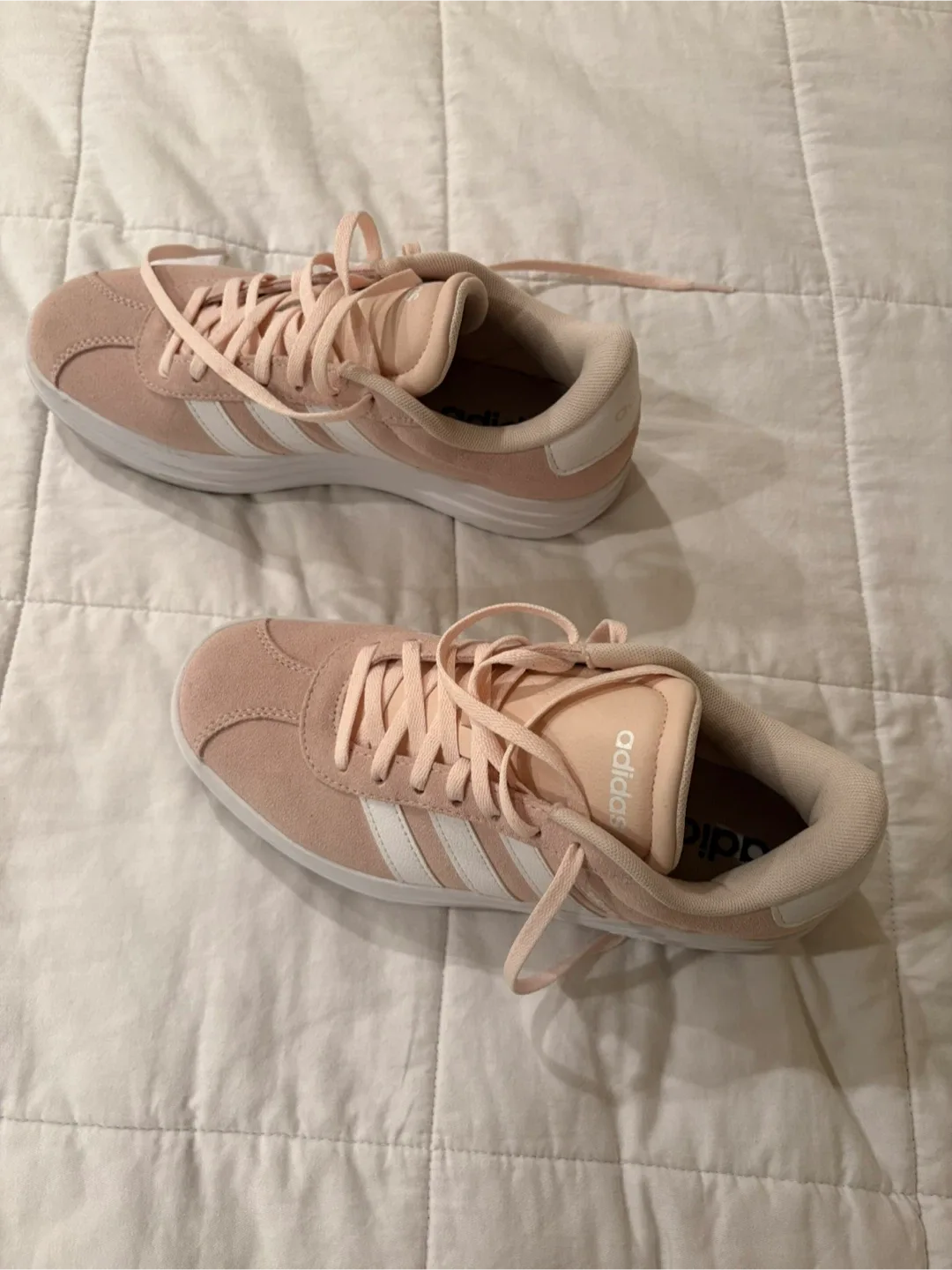 Adidas VL Court 2.0 Pink Shoes - Size 7 image indicator(2)