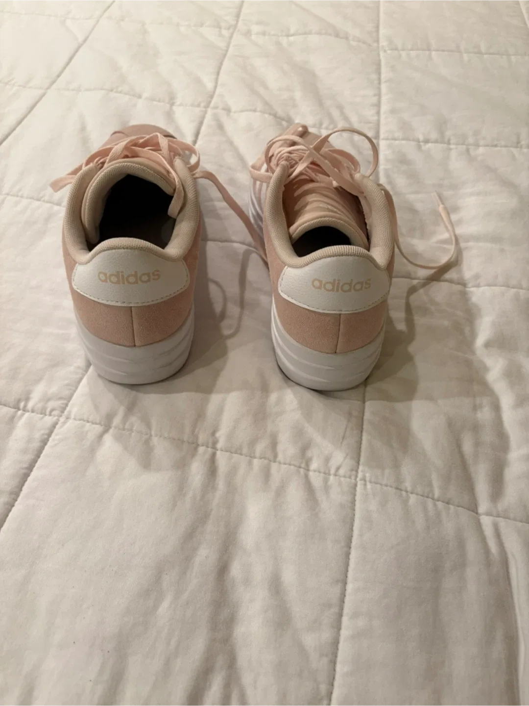 Adidas VL Court 2.0 Pink Shoes - Size 7 image indicator(3)