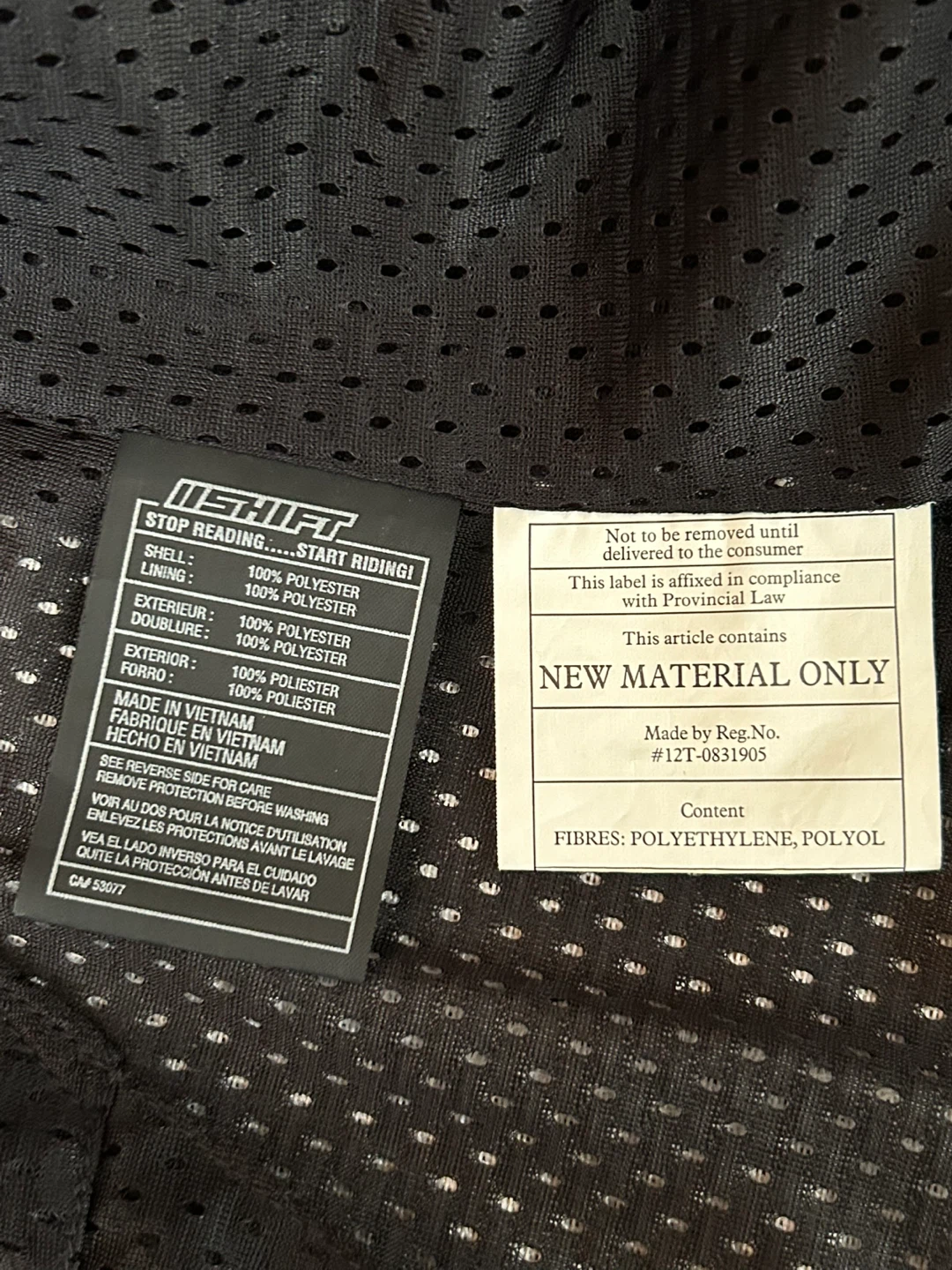 Shift Motorcycle Jacket - Small - photo 4