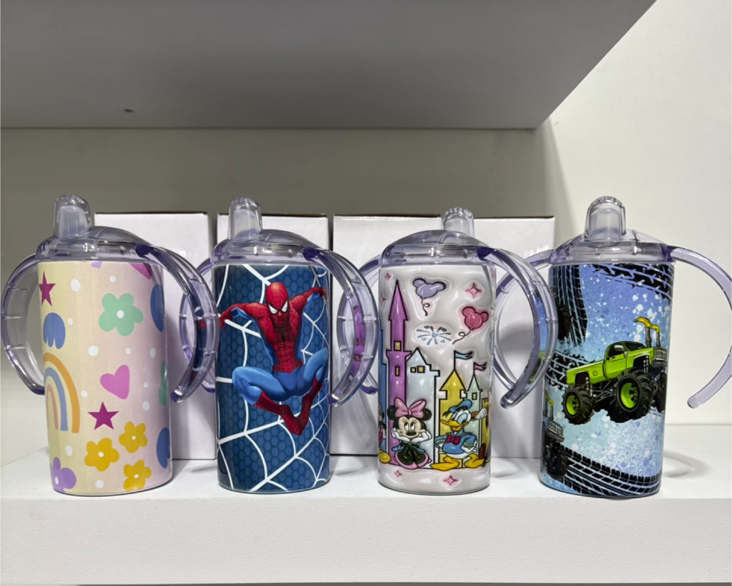 Kids' Sippy Cups - Assorted Designs
