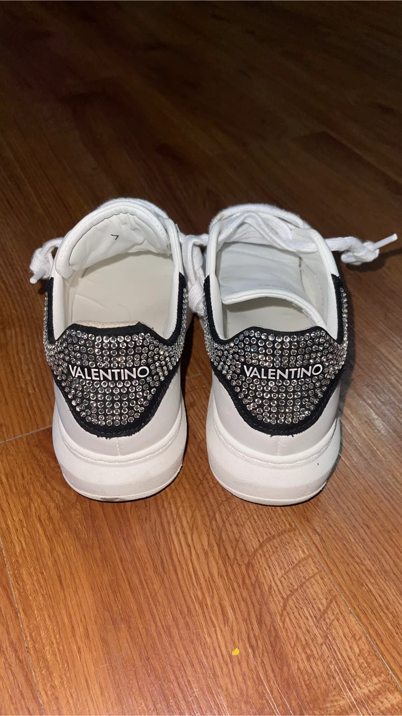 Valentino White Leather Sneakers - photo 3