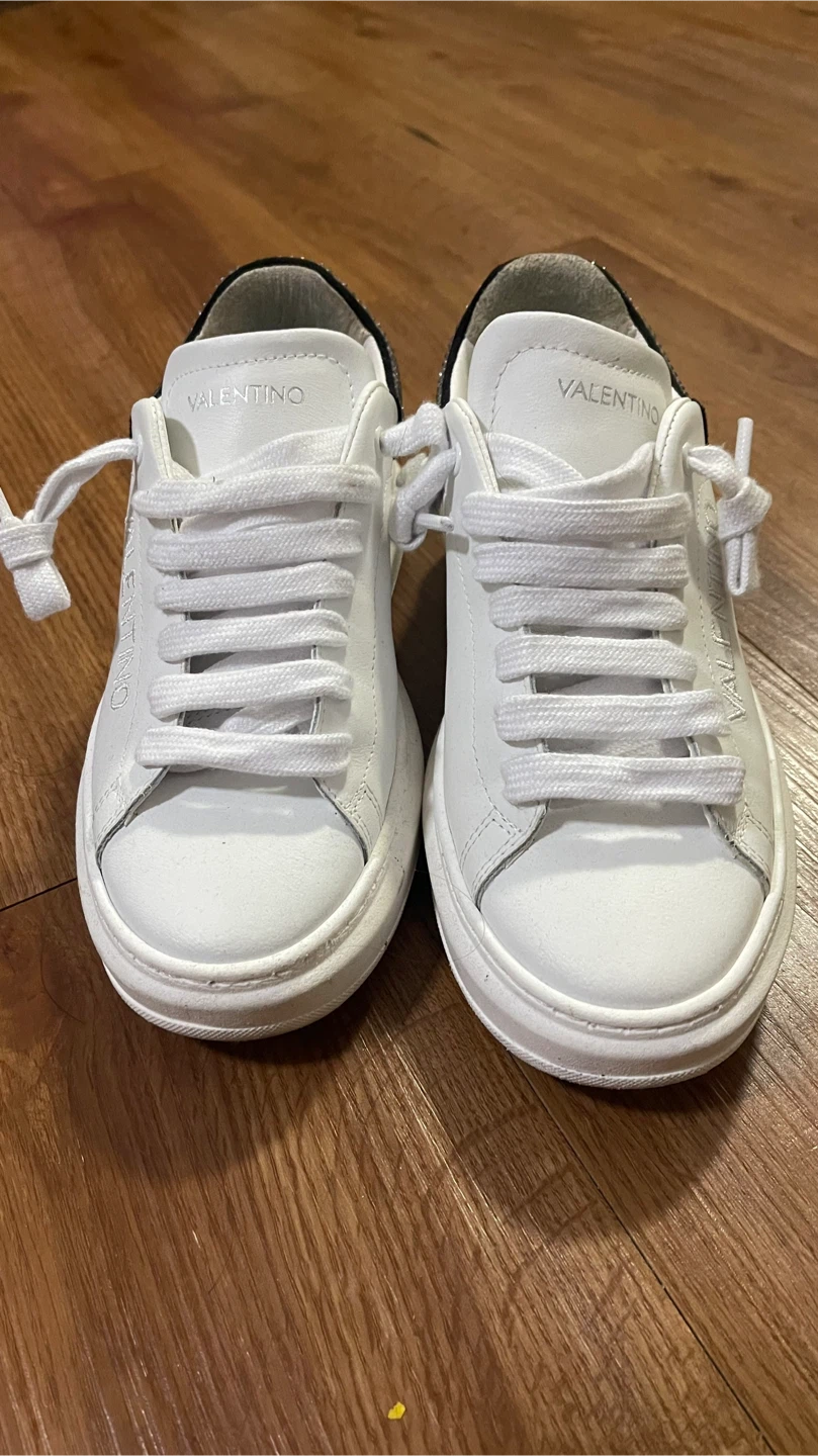 Valentino White Leather Sneakers - photo 2