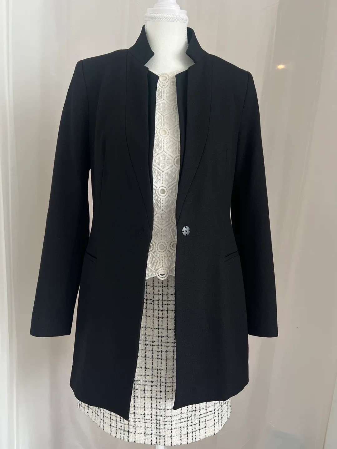 Zara Black Blazer Dress image indicator(6)