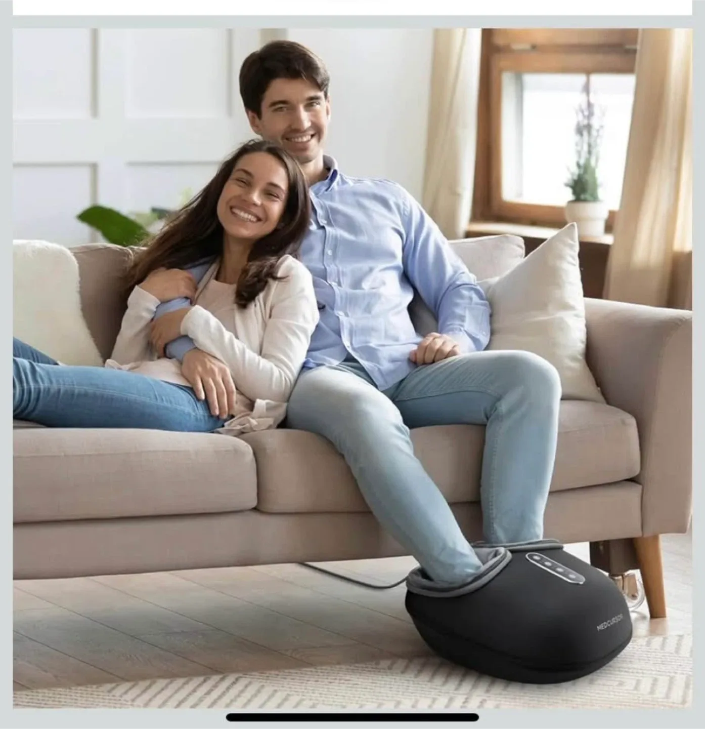 MEDCURSOR Foot Massager with Heat image indicator(6)