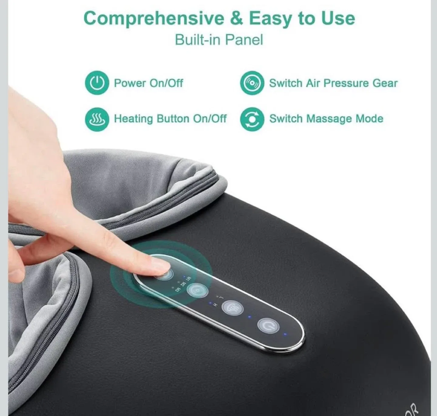MEDCURSOR Foot Massager with Heat image indicator(4)