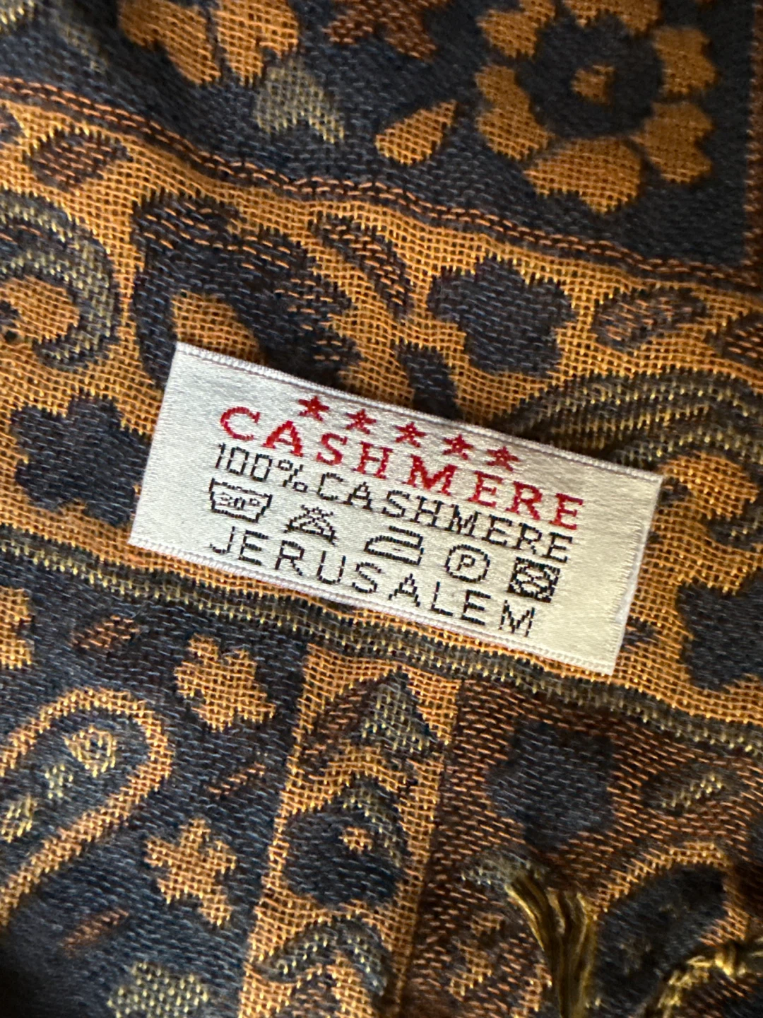 100% Cashmere Scarf From Jerusalem - photo 3