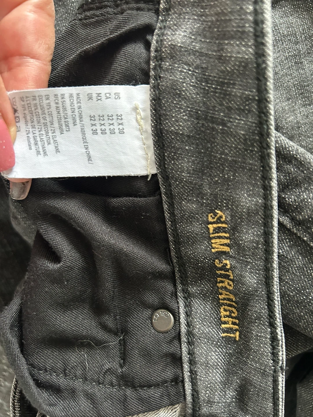 American Eagle Outfitters Slim Straight Jeans 32x30 - photo 4