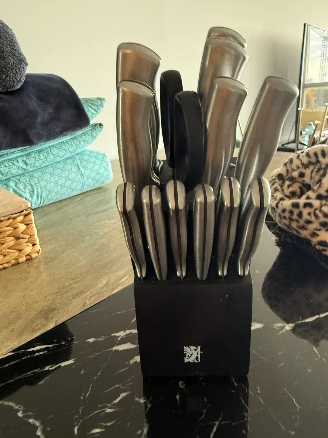 Sabatier Knife Set with Block