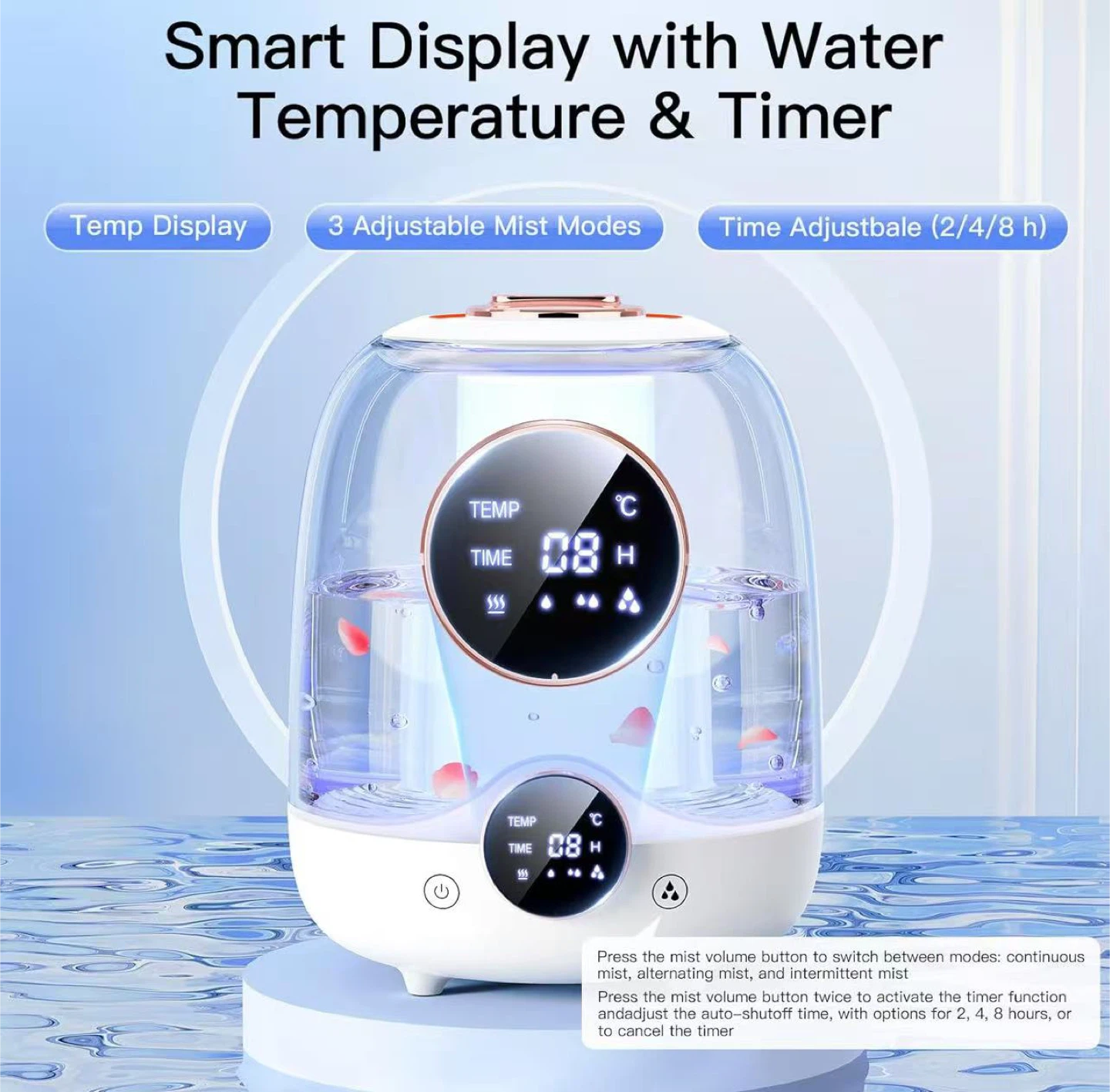 Humidifier with Smart Display - photo 4
