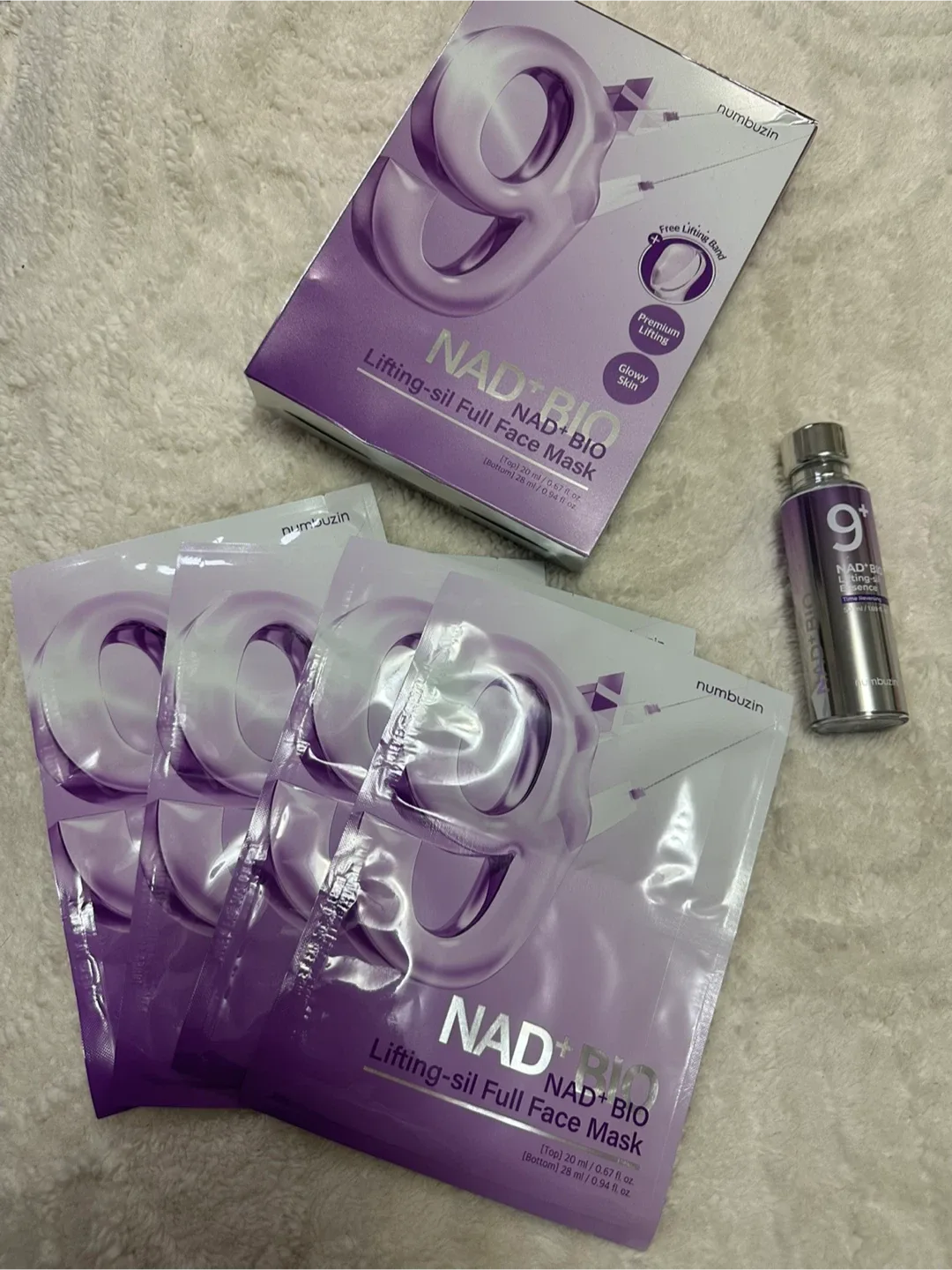 Numbuzin No. 9 Lifting-sil Essence & Face Masks image indicator(2)