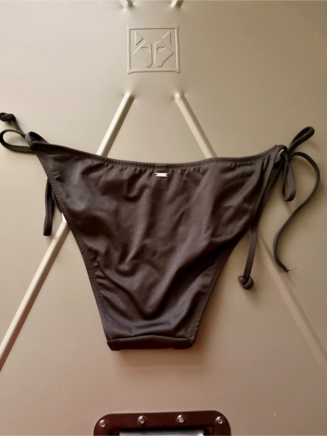 New Victoria's Secret Black Bikini Bottom - Size L - photo 2