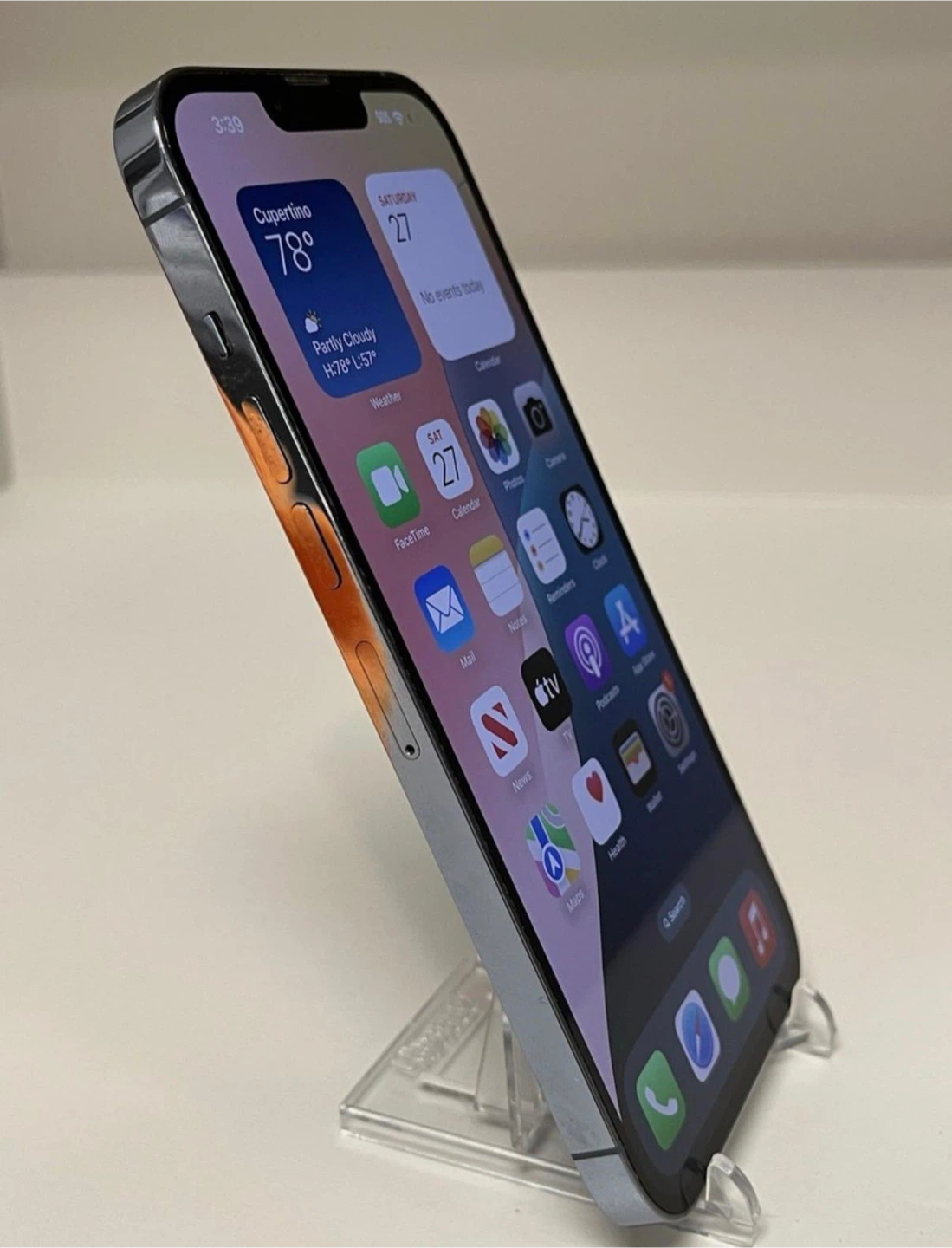 iPhone 13 Pro Max 128 GB in Blue - photo 5