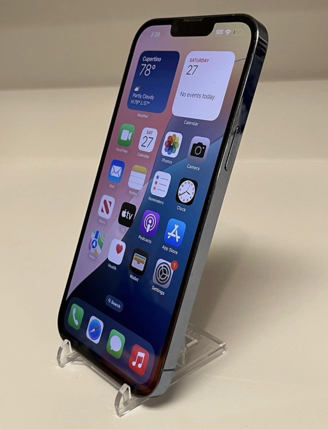 iPhone 13 Pro Max 128 GB in Blue - photo 4