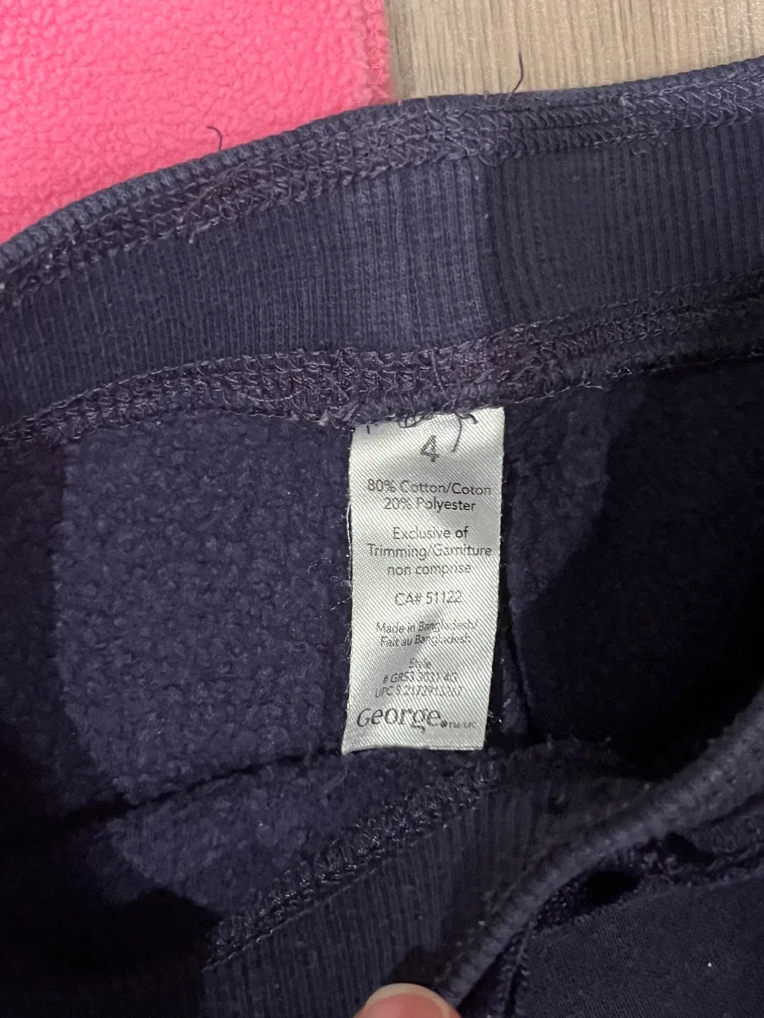 Girls Size 4 Fleece Pants Bundle image indicator(2)