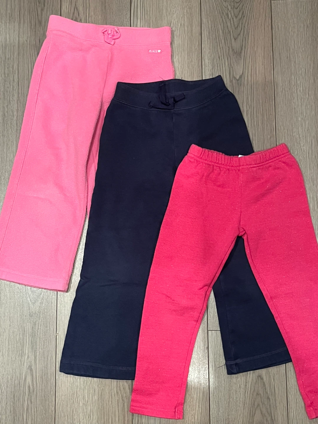 Girls Size 4 Fleece Pants Bundle