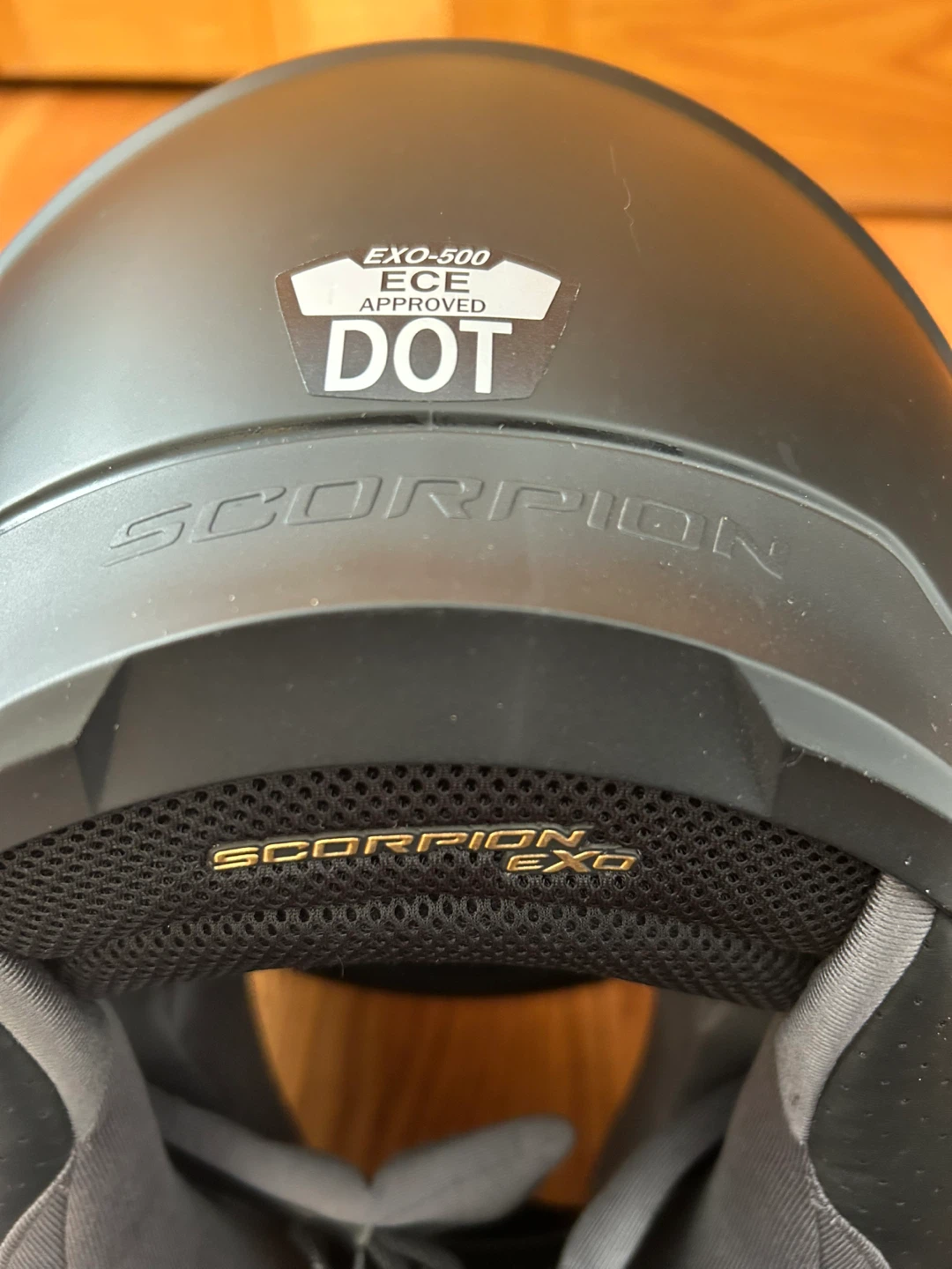 Scorpion EXO-500 Motorcycle Helmet - Matte Black, Size M - photo 5