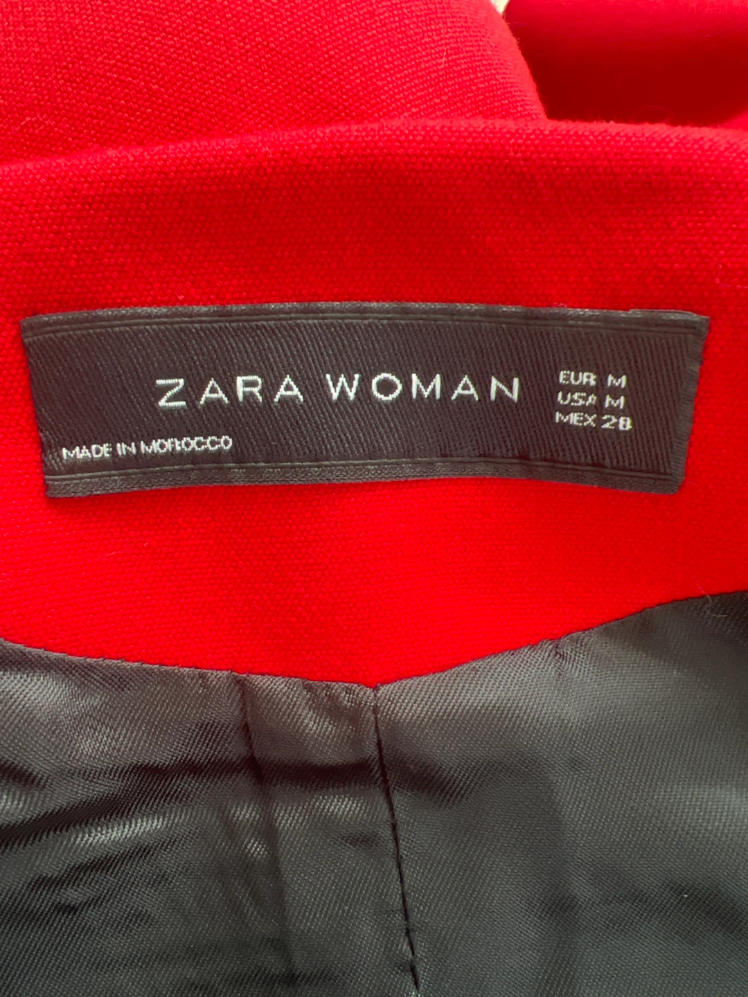 Zara Woman Red Coat - Size M - photo 5
