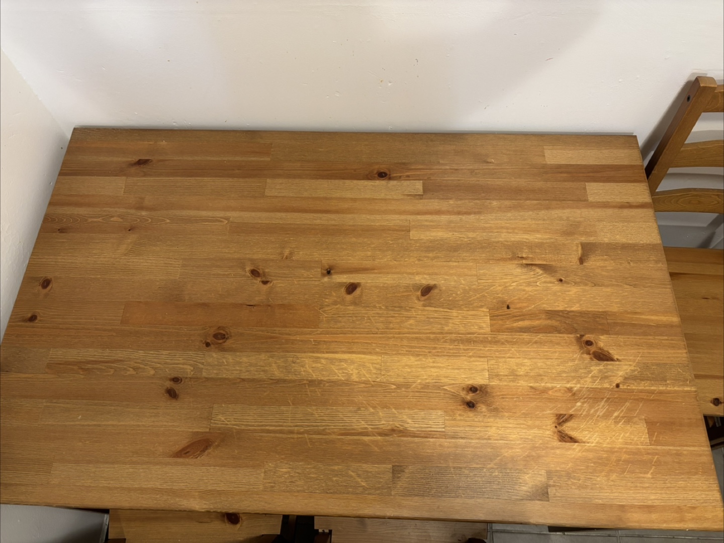IKEA Dining Table & 4 Chairs - Solid Wood - photo 2