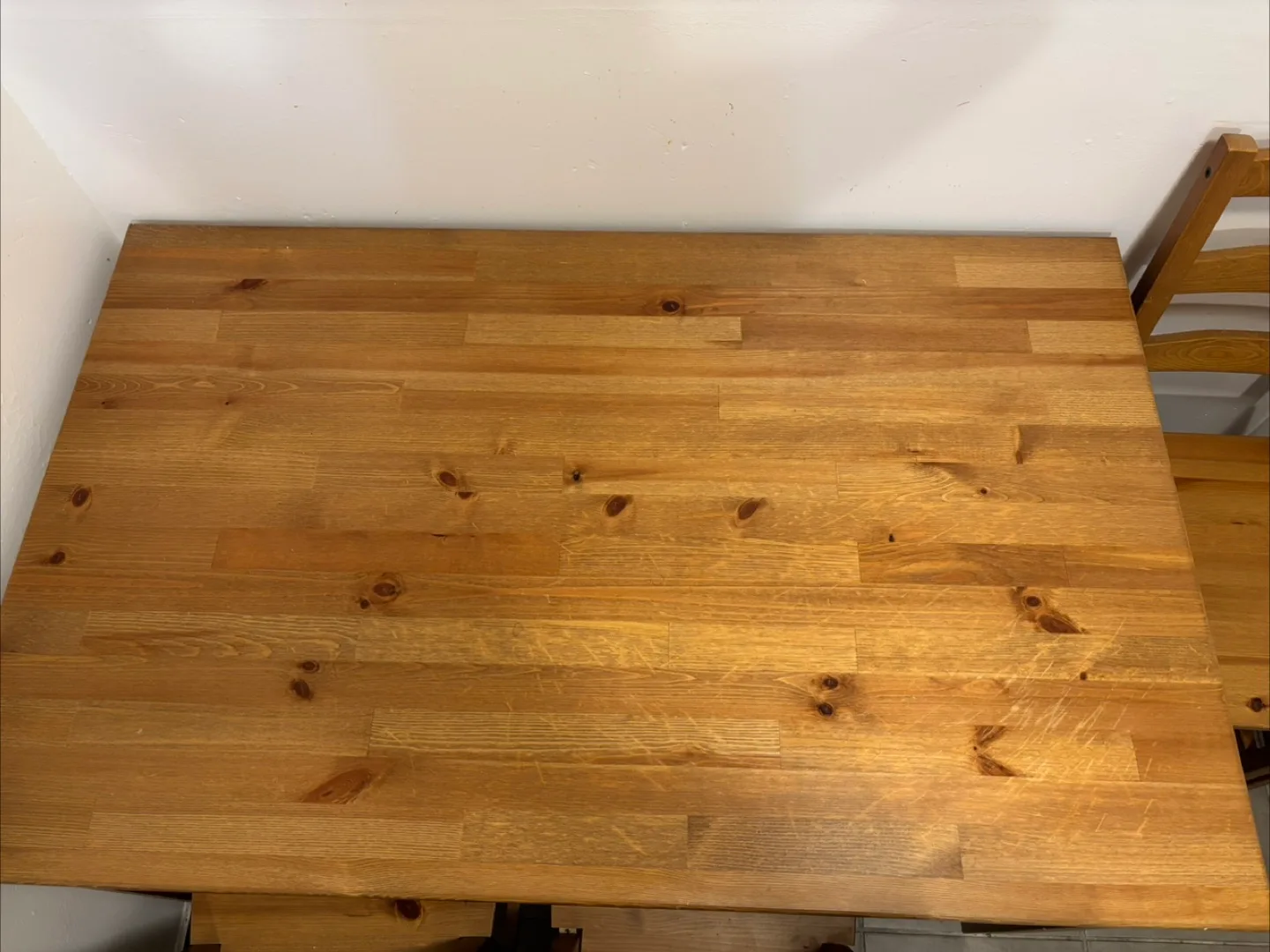 IKEA Dining Table & 4 Chairs - Solid Wood image indicator(2)