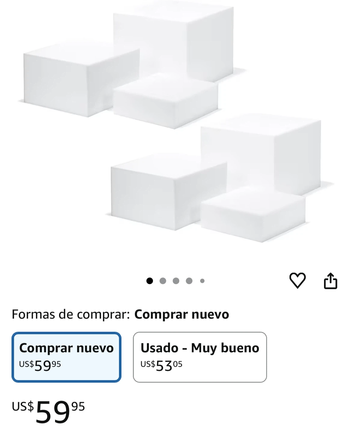 REDCO 6 Pack Display Riser Set - NEW - photo 3